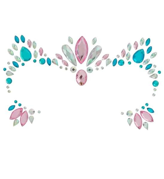 Bijoux Visage Licorne - Strass Cara Niño