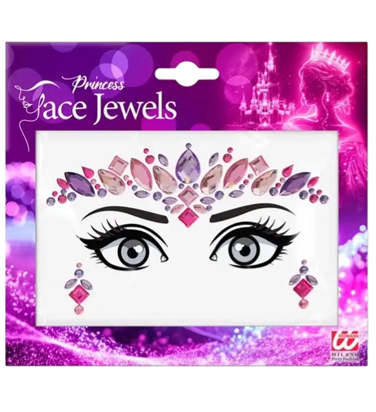 Princess Face Joyas - Strass Carnaval Enfant