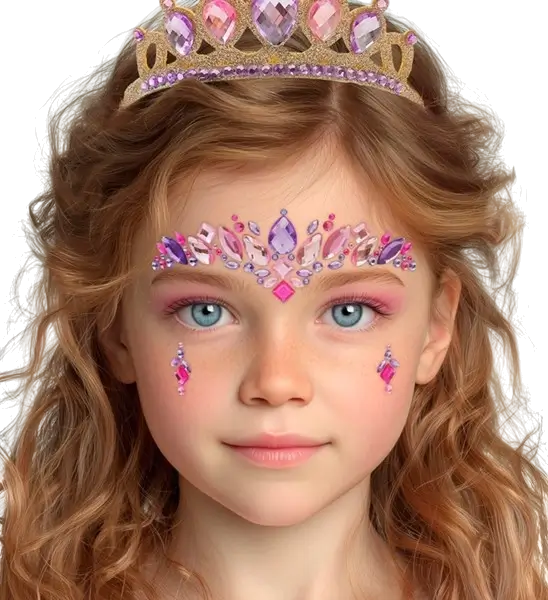 Princess Face Joyas - Strass Carnaval Enfant