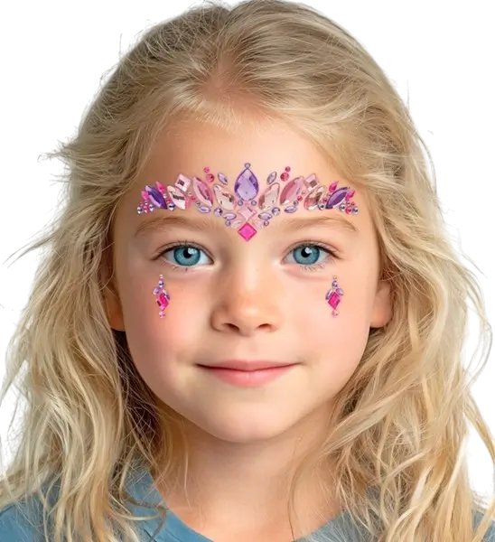 Princess Face Joyas - Strass Carnaval Enfant