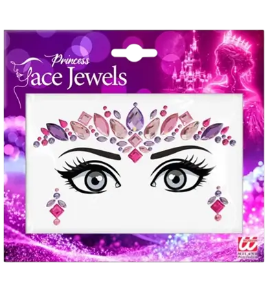 Princess Face Joyas - Strass Carnaval Enfant