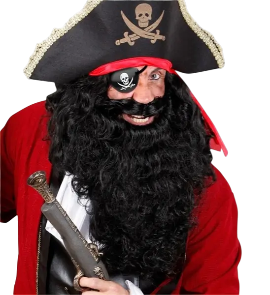 Parche ojo pirata - Accessoire Déguisement Pirate