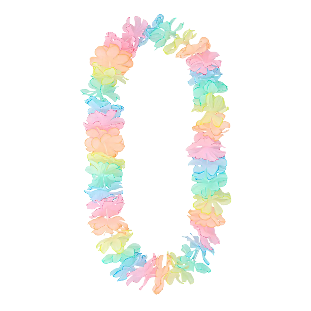 Kit Pastel Hawaiano - Accesorios para disfraces hawaianos