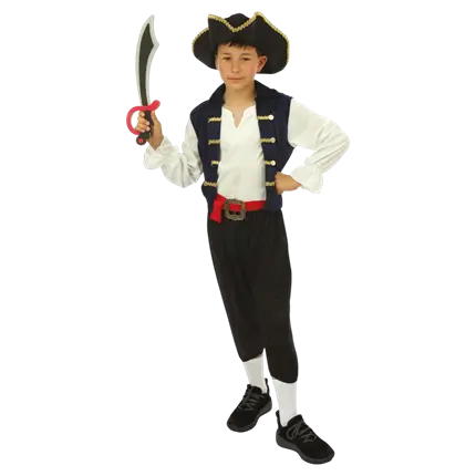 Disfraz de Pirata Niño 7-9 años - Disfraz de Pirata Niño