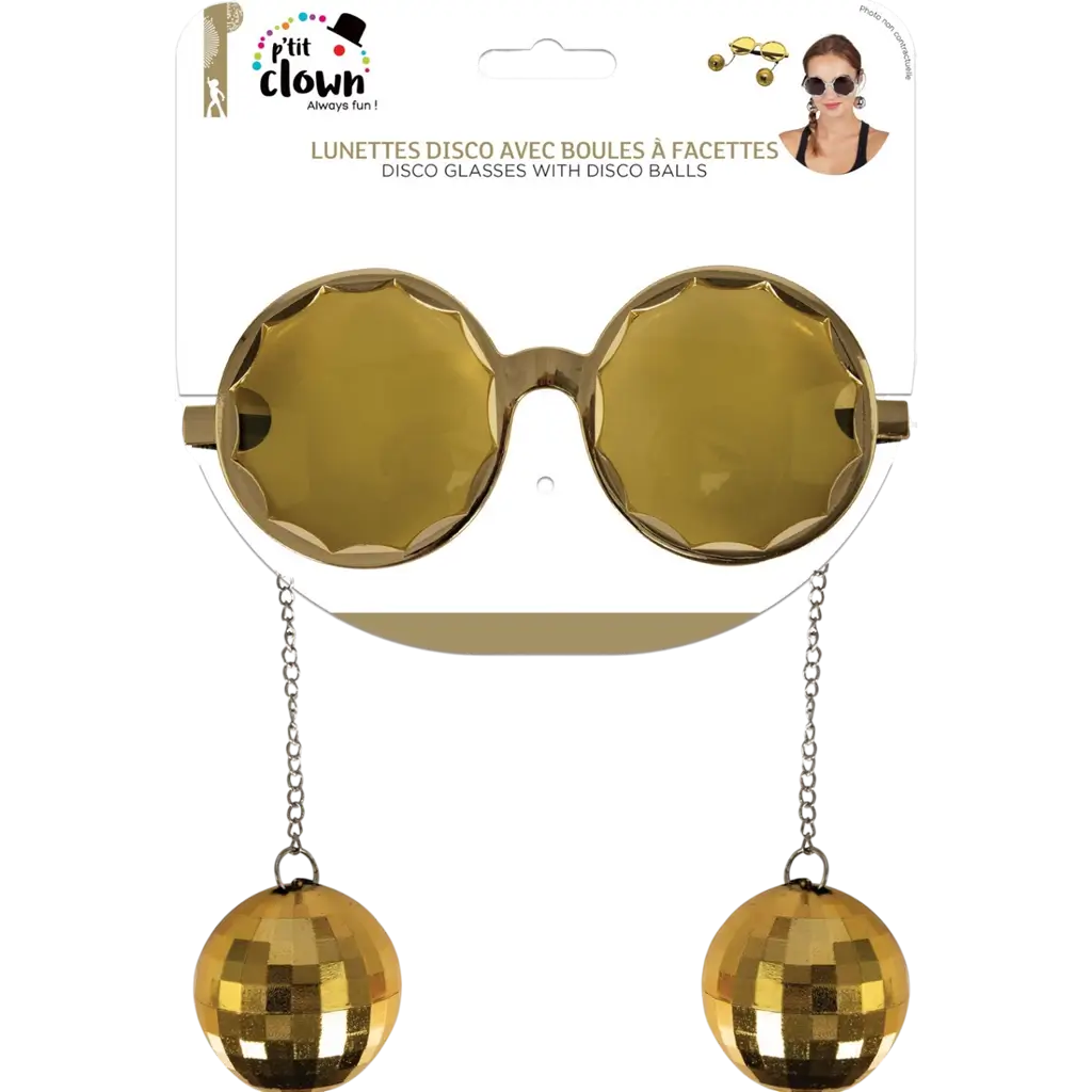 Gafas Disco - Accesorios Fiesta Disco