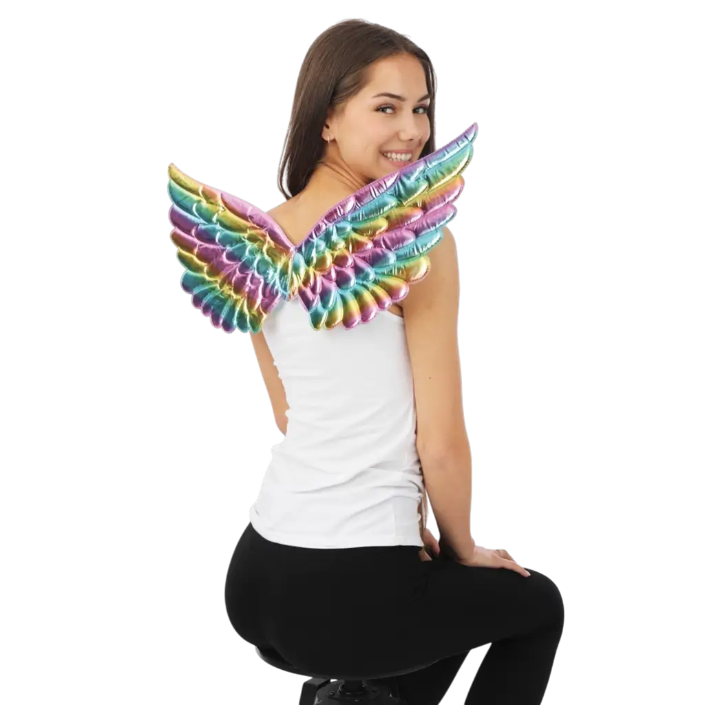 Alas de Ángel Multicolor 62 cm - Accesorios Disfraz de Ángel