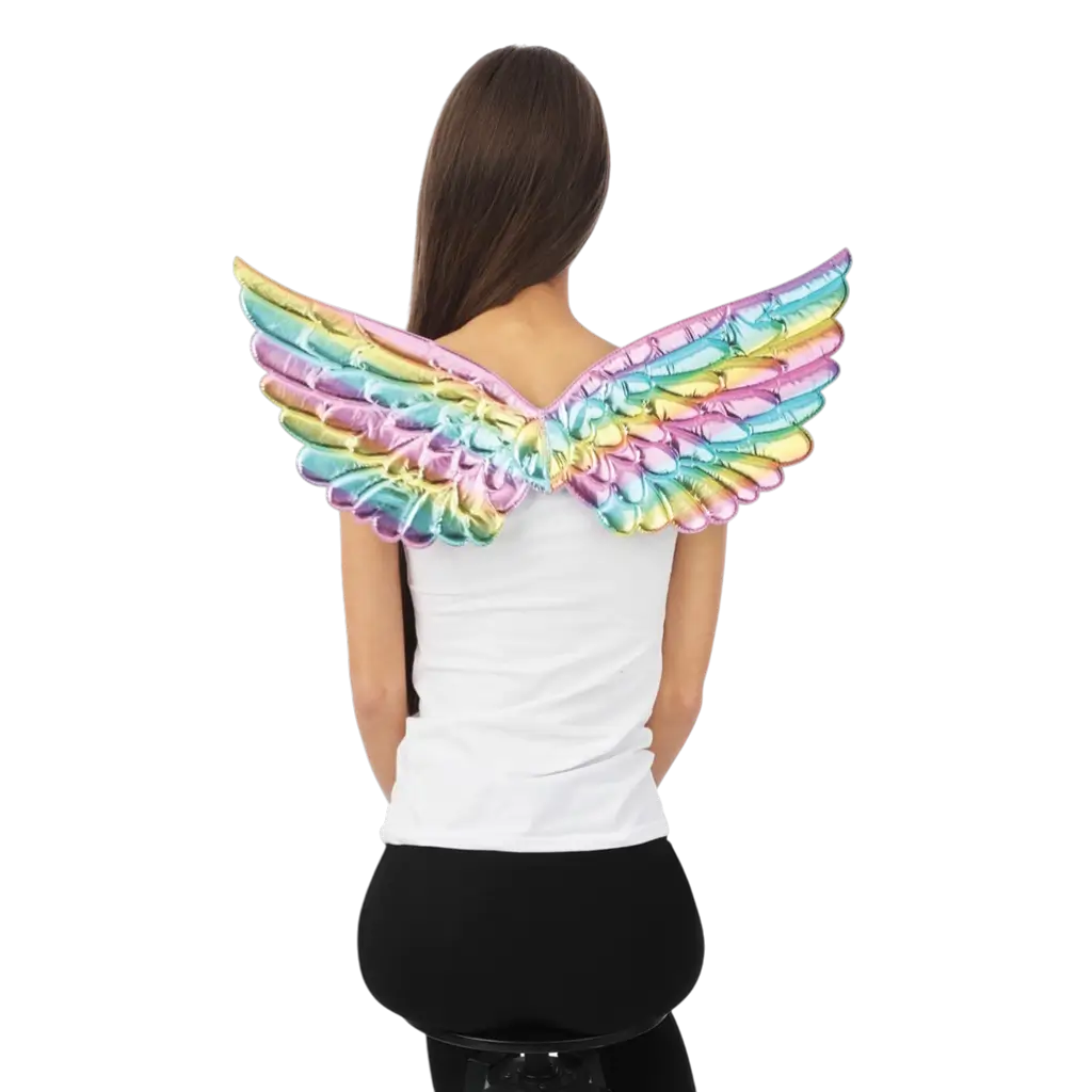 Alas de Ángel Multicolor 62 cm - Accesorios Disfraz de Ángel
