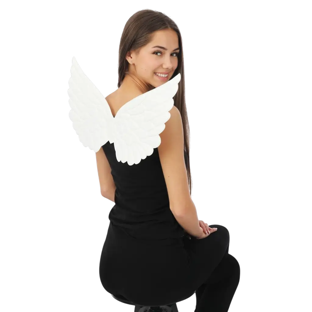 Alas de Ángel Blancas 62 cm - Accesorios Disfraz de Ángel