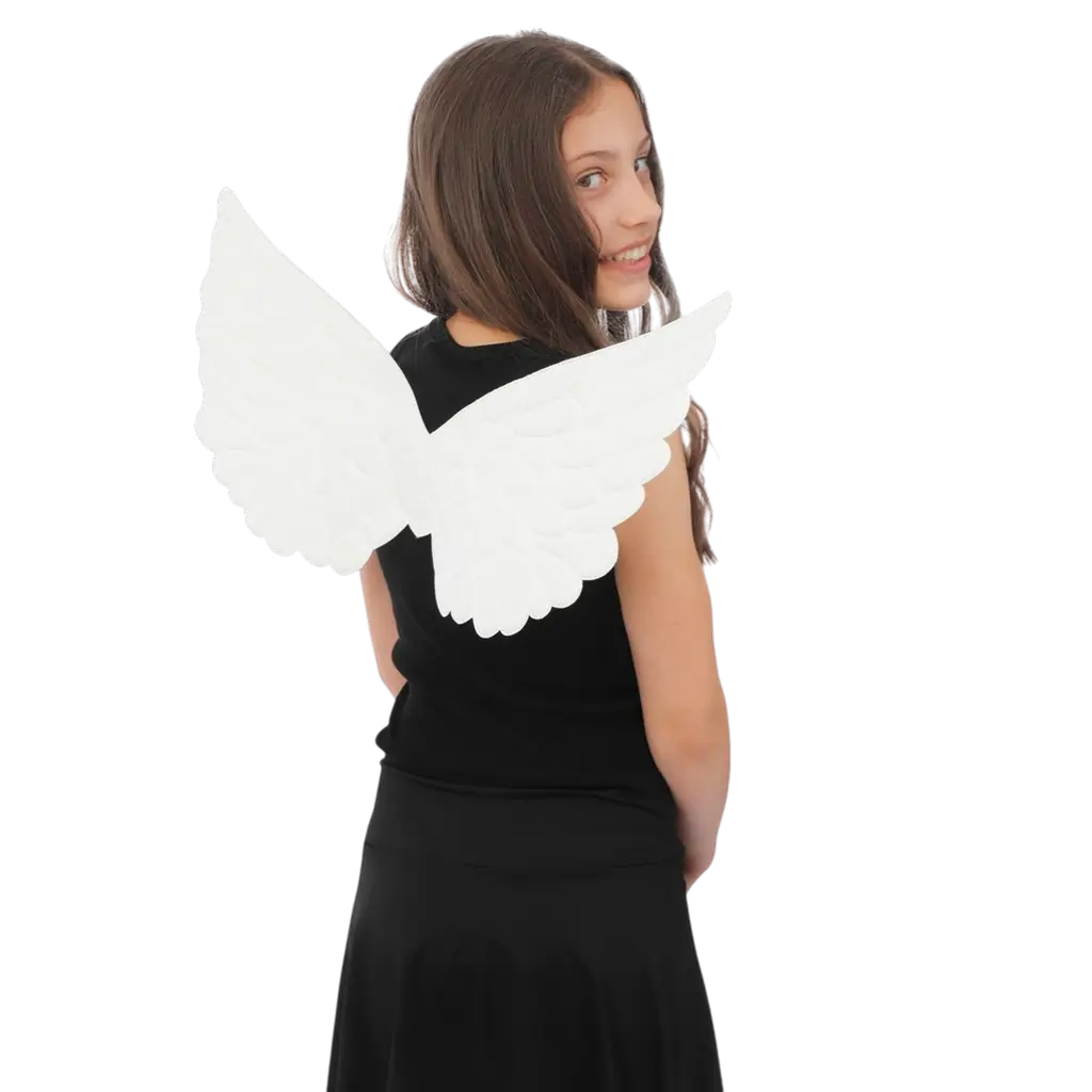 Alas de Ángel Blancas 62 cm - Accesorios Disfraz de Ángel