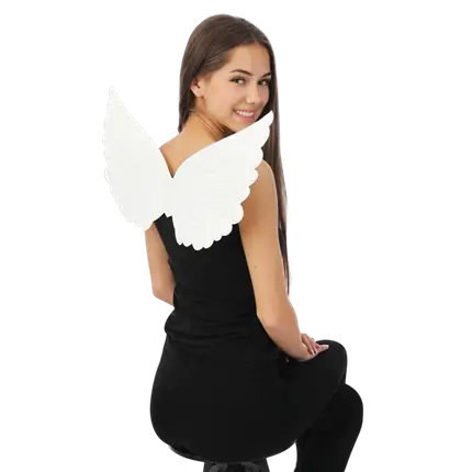 Alas de Ángel Blancas 62 cm - Accesorios Disfraz de Ángel