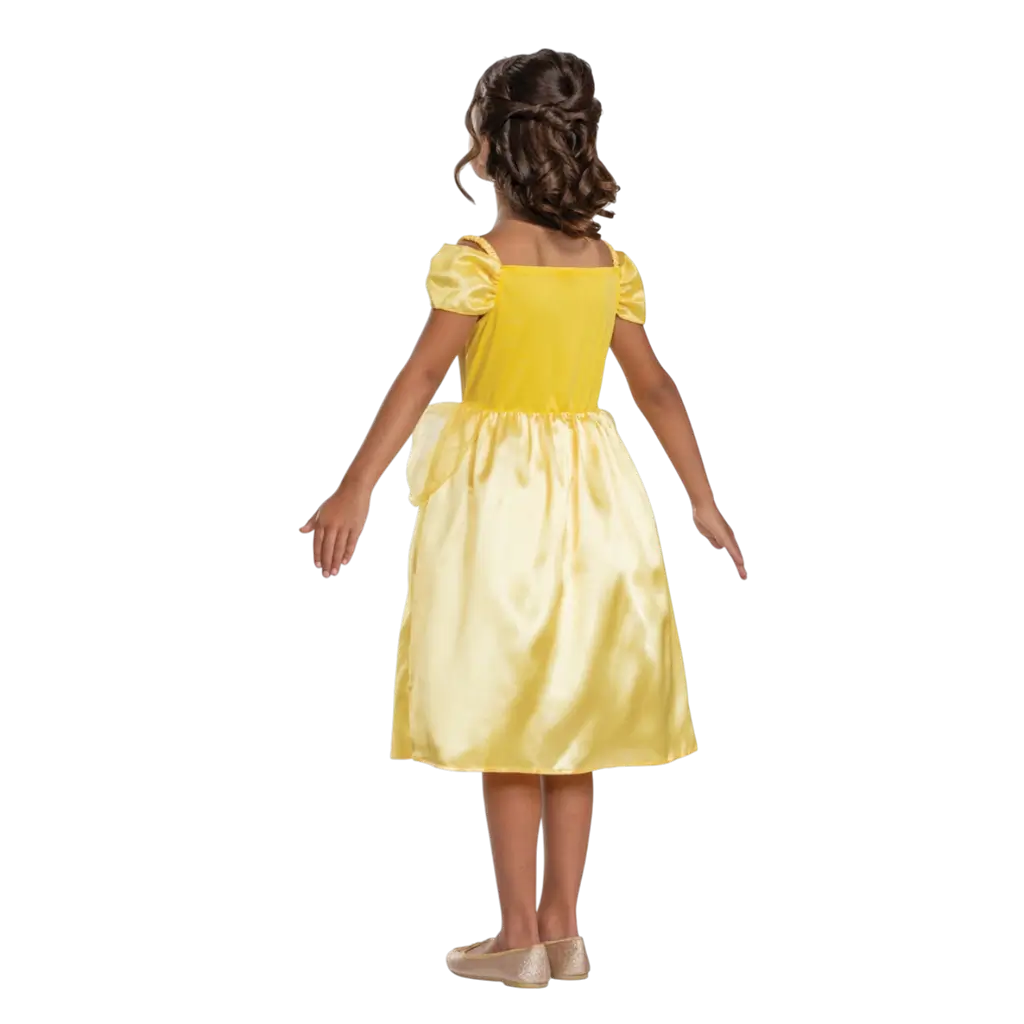 Disfraz de Belle Disney™ para niños de 7-8 años - Disfraz de princesa de la Bella y la Bestia.