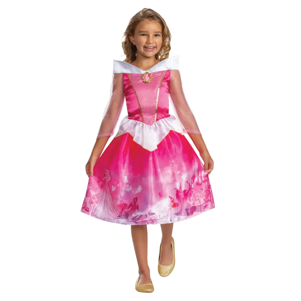 Disfraz de Aurora Disney™ Infantil 5-6 Años - Disfraz de Princesa