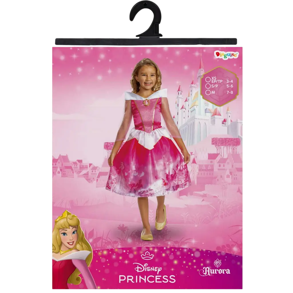 Disfraz de Aurora Disney™ Infantil 5-6 Años - Disfraz de Princesa