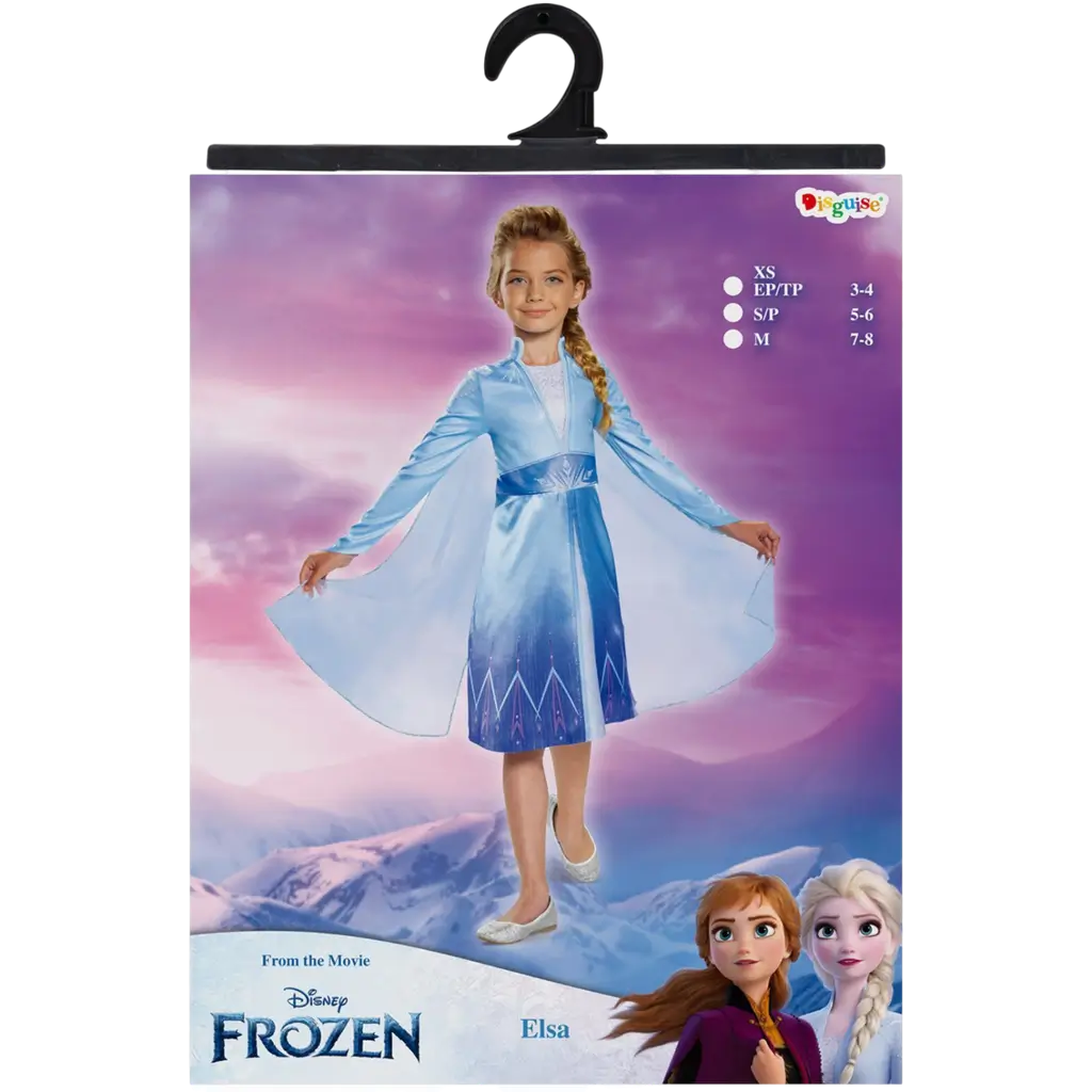 Elsa Disney™ Reina de las Nieves Disfraz Niño 7-8 Años