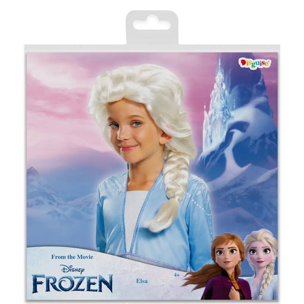 Peluca infantil Elsa Disney™ - Reina de las nieves Accesorios