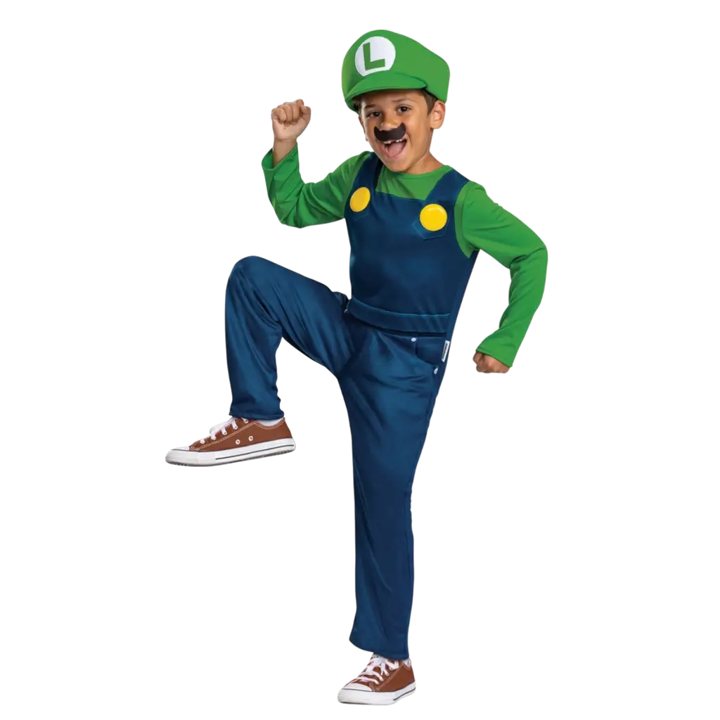 Luigi Super Mario™ Disfraz Niño 7-8 Años