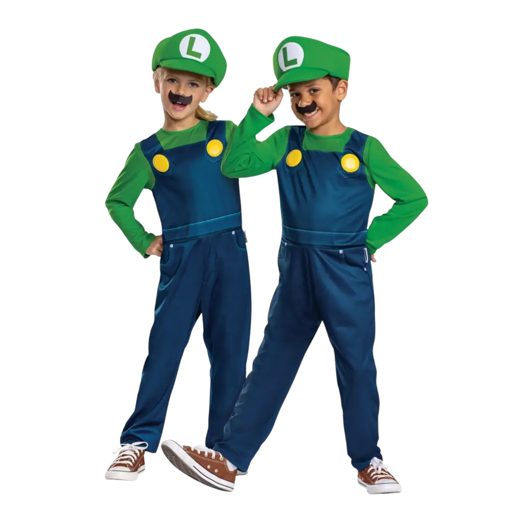 Luigi Super Mario™ Disfraz Niño 7-8 Años