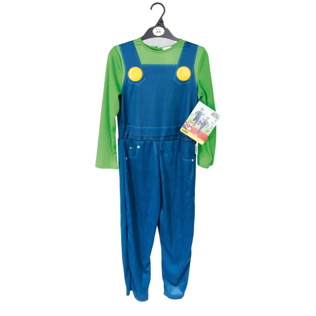 Luigi Super Mario™ Disfraz Niño 7-8 Años