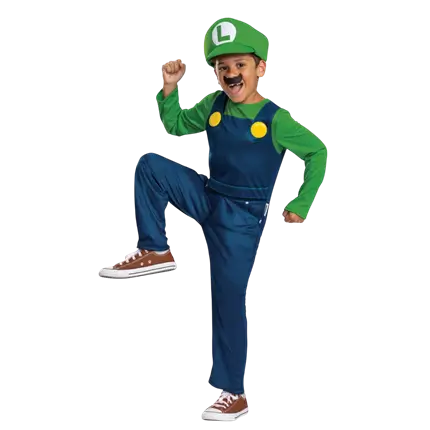 Luigi Super Mario™ Disfraz Niño 7-8 Años