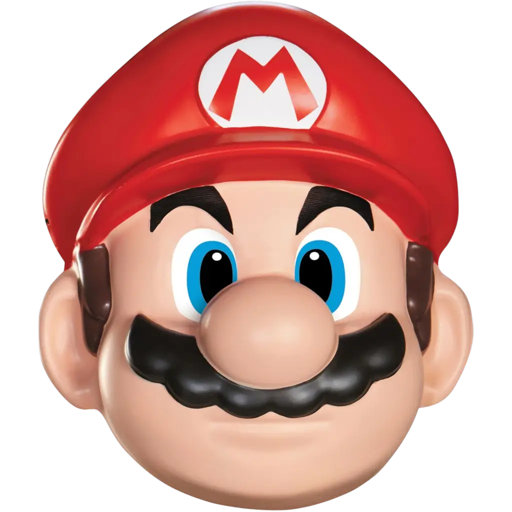 Máscara de Mario Super Mario™ para adulto - Accesorios para disfraces