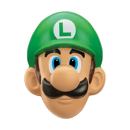 Luigi Super Mario™ Máscara para adulto - Accesorios para disfraces