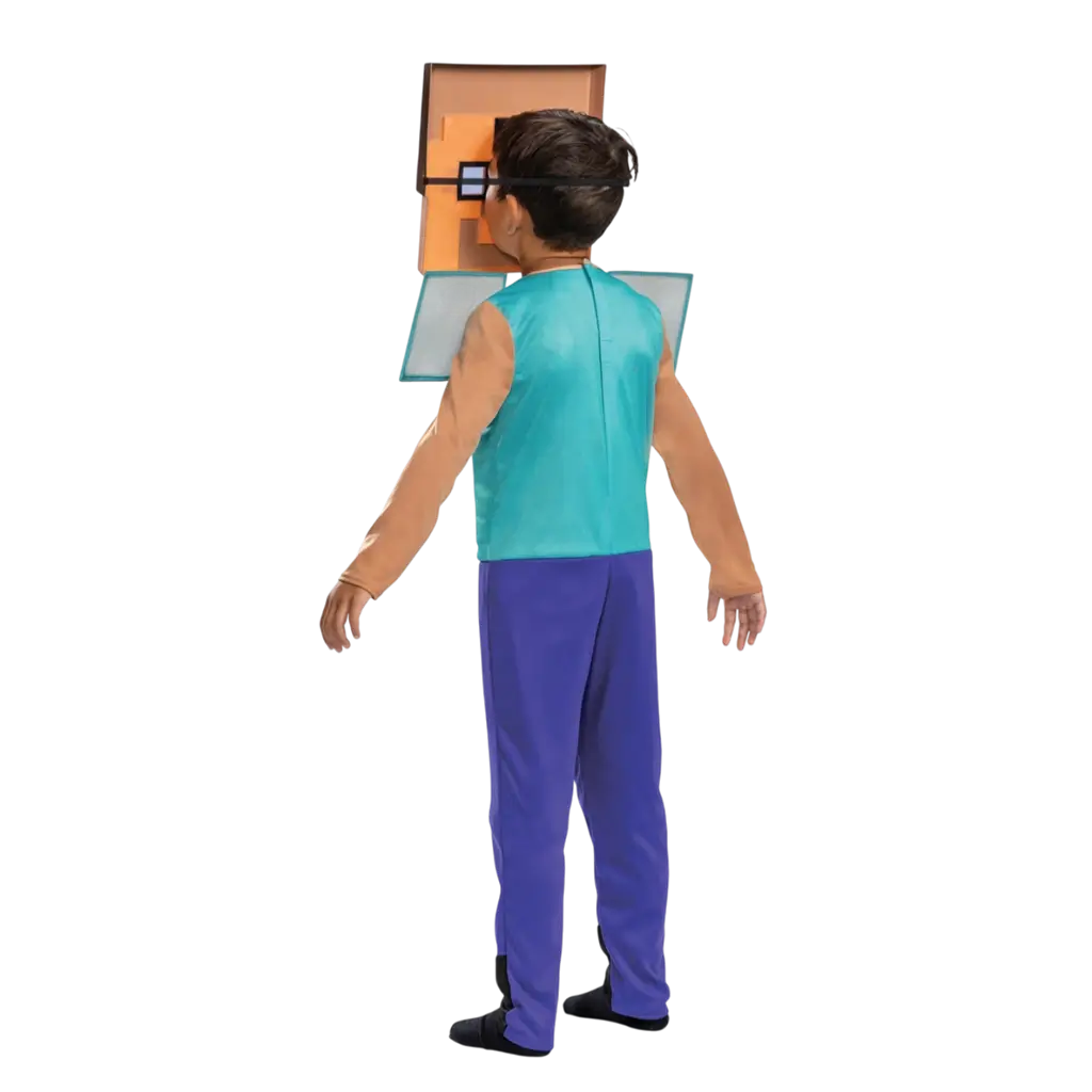 Steve Minecraft™ Disfraz Niño 7-8 Años