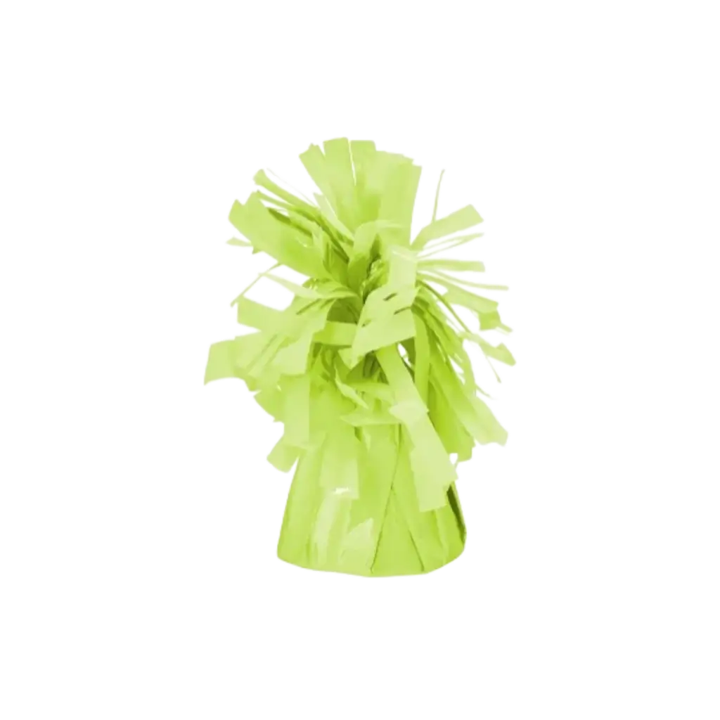 Peso del globo verde claro