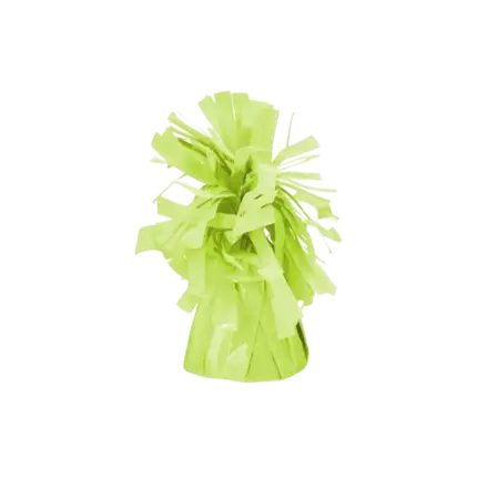 Peso del globo verde claro