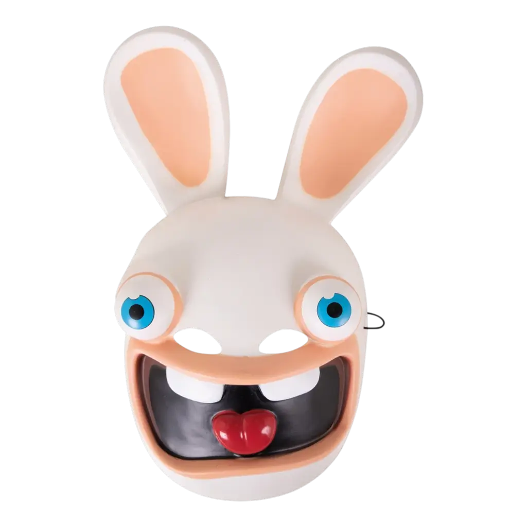 Máscara de plástico Rabbids™ - Accesorios de disfraces infantiles