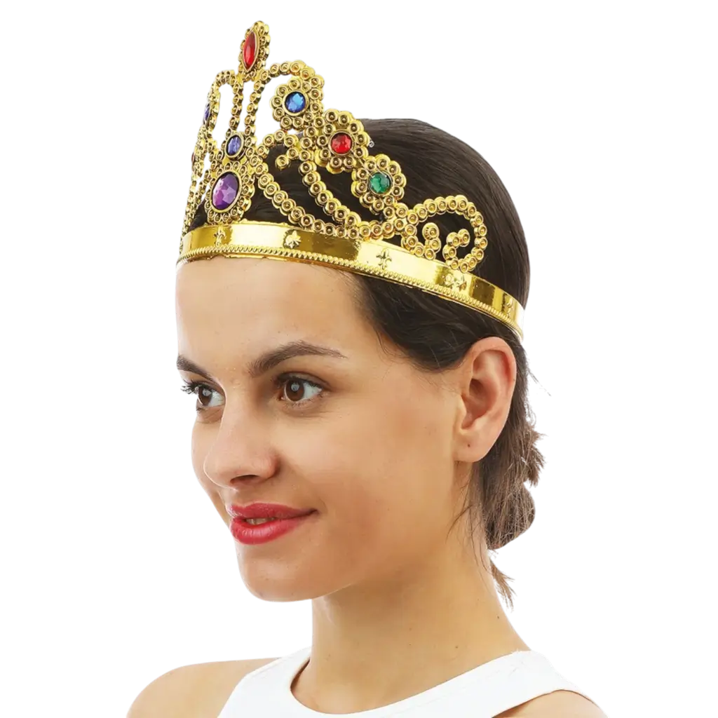 Couronne de Reine Or - Accesorios Princesa Niño