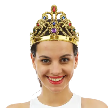 Couronne de Reine Or - Accesorios Princesa Niño