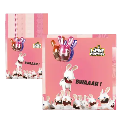 Servilletas Rabbids™ Set de 20 - Decoración de mesa para cumpleaños.