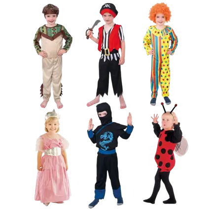 Disfraz de Carnaval Infantil 1-4 Años - 6 Modelos