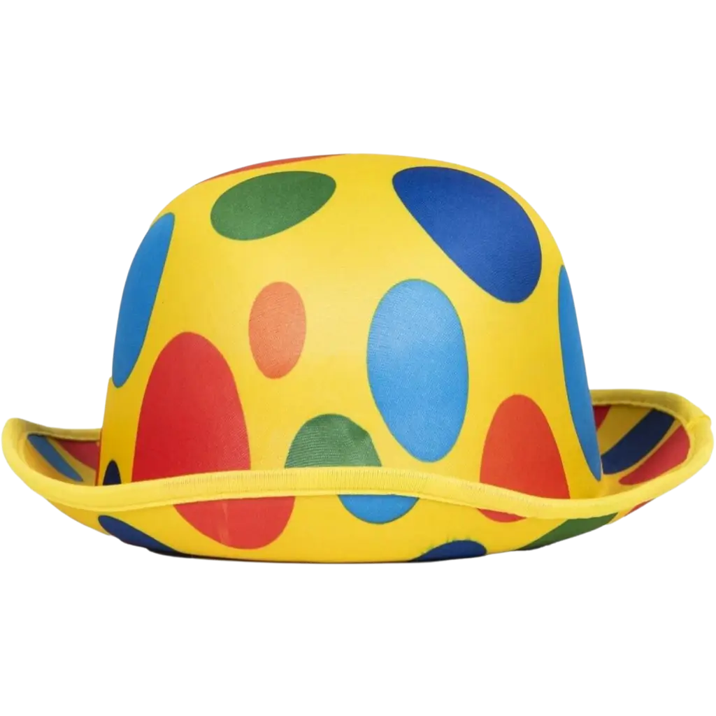 Sombrero de Payaso para Adulto - Accesorios de Disfraz