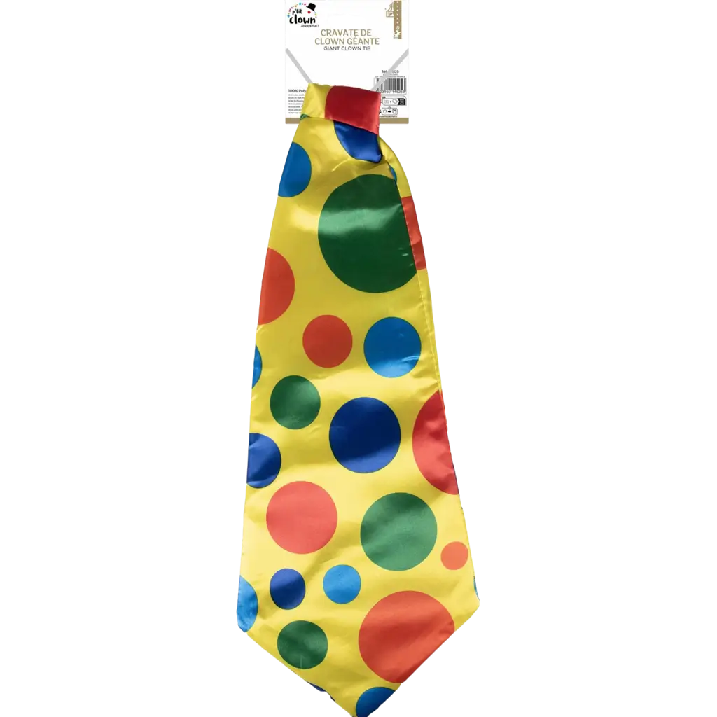 Corbata Payaso Gigante 50 cm - Accesorios Disfraz