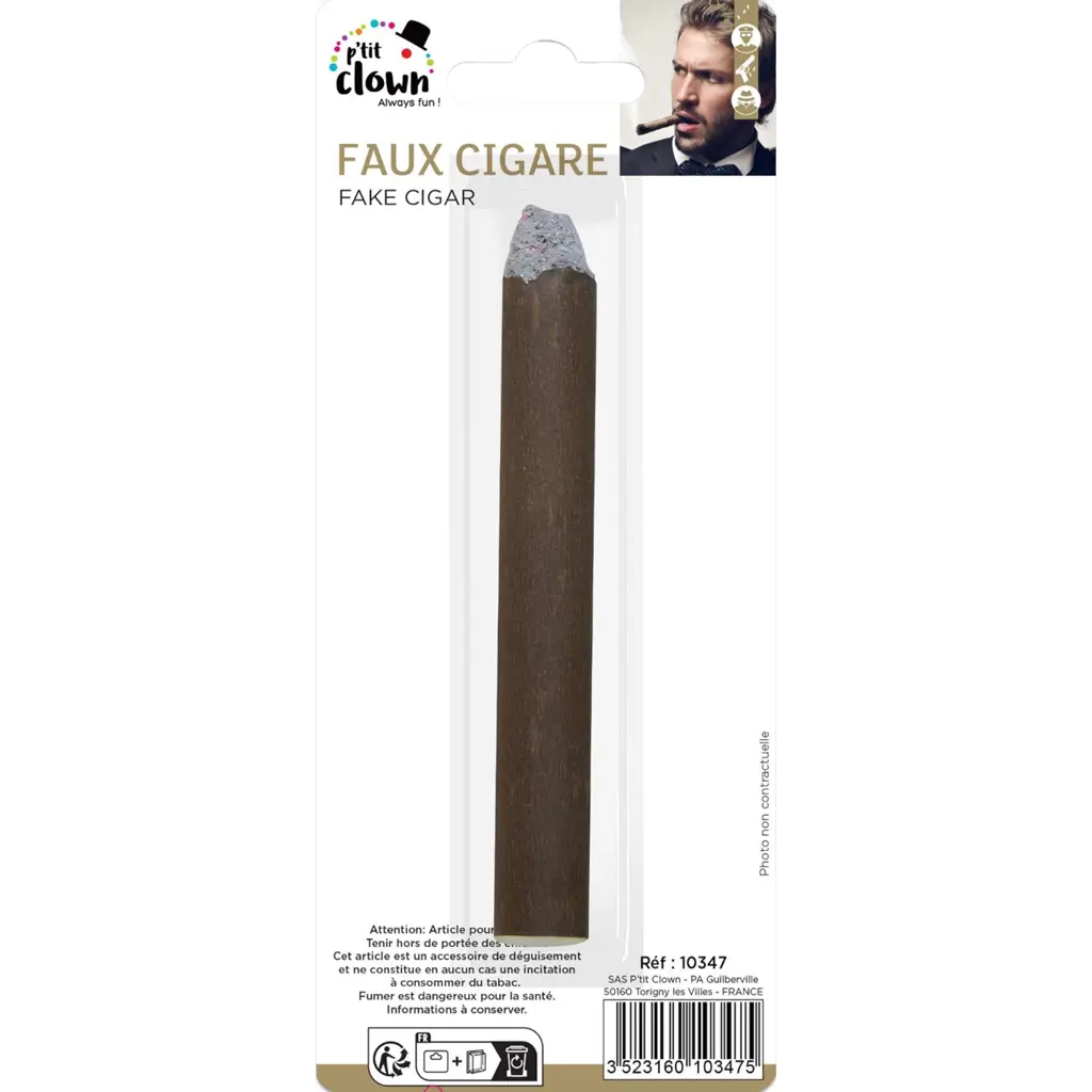Cigarro Falso 11 cm - Accesorios Disfraz