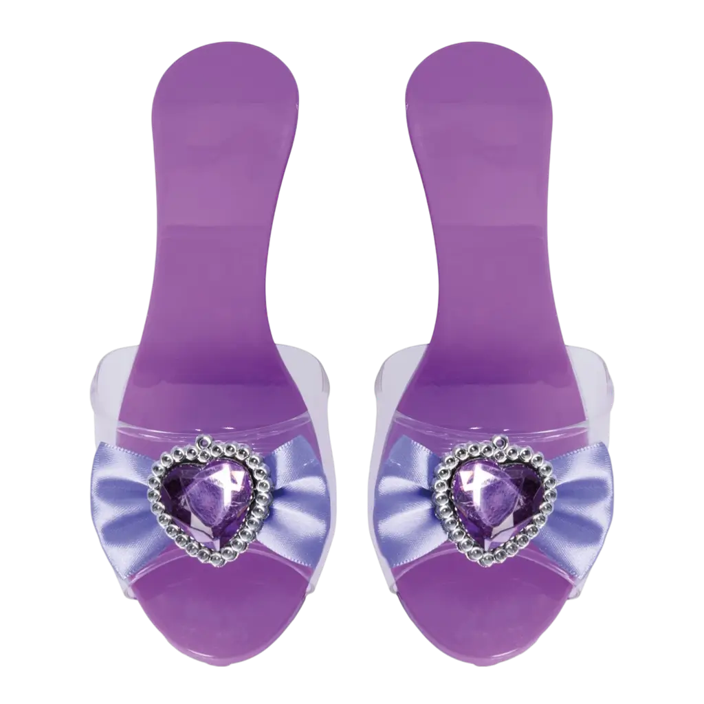 Zapatos de princesa infantiles morado - Accesorios de princesa