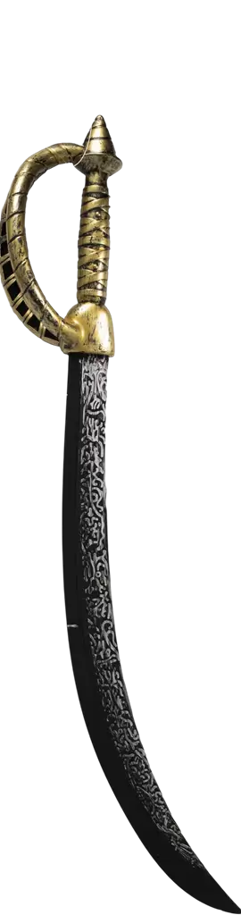 Espada Pirata 68 cm - Accesorios de disfraces para niños