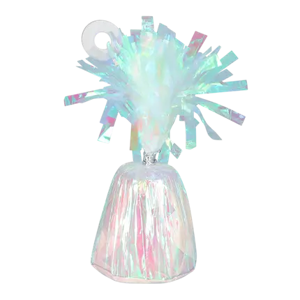 Pesa de Helio Iridiscente - Accesorios para Globos de Cumpleaños
