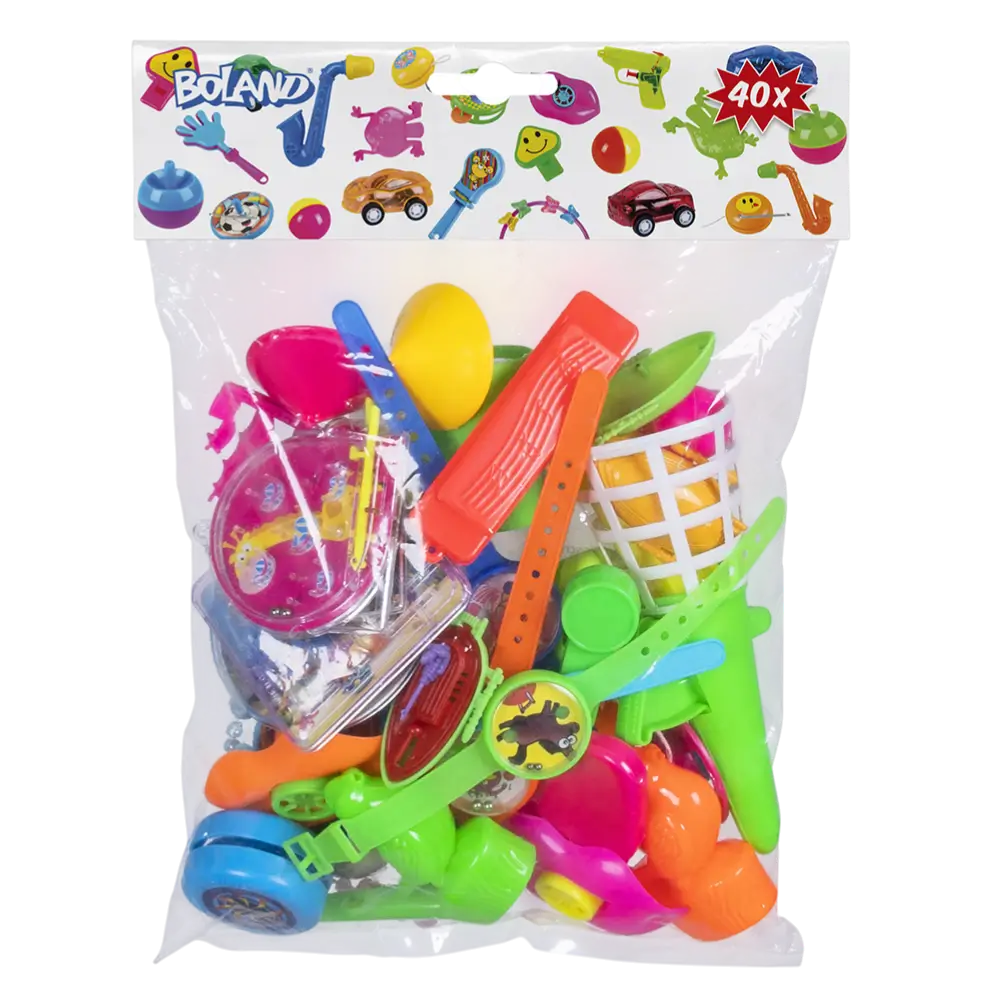 Set de 40 juguetes para cumpleaños - Regalos para fiestas de cumpleaños infantiles