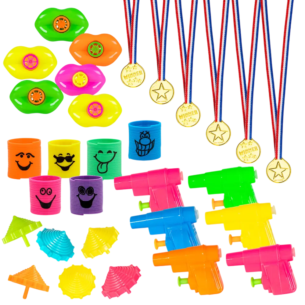 Bolsa de 30 Juguetes para Cumpleaños - Regalos para Invitados a Fiestas de Cumpleaños Infantiles