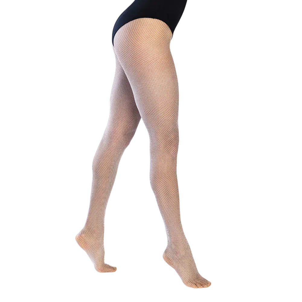 Medias de Red Blancas para Mujer - Accesorio Disfraz de Noche Sexy