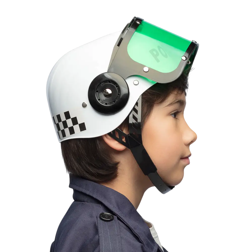 Casco de policía infantil - Disfraz de niño para cumpleaños