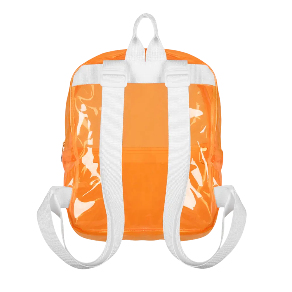 Mochila Naranja Fluo - Accesorio Fiesta Noche Fluo