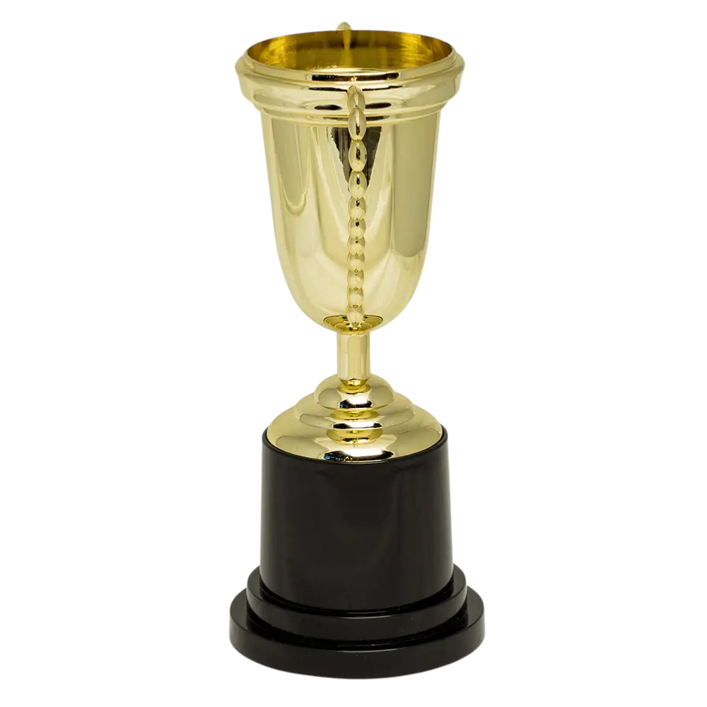 Trofeo Deluxe Gold Victory Cup - Premio de competición deportiva para cumpleaños infantiles