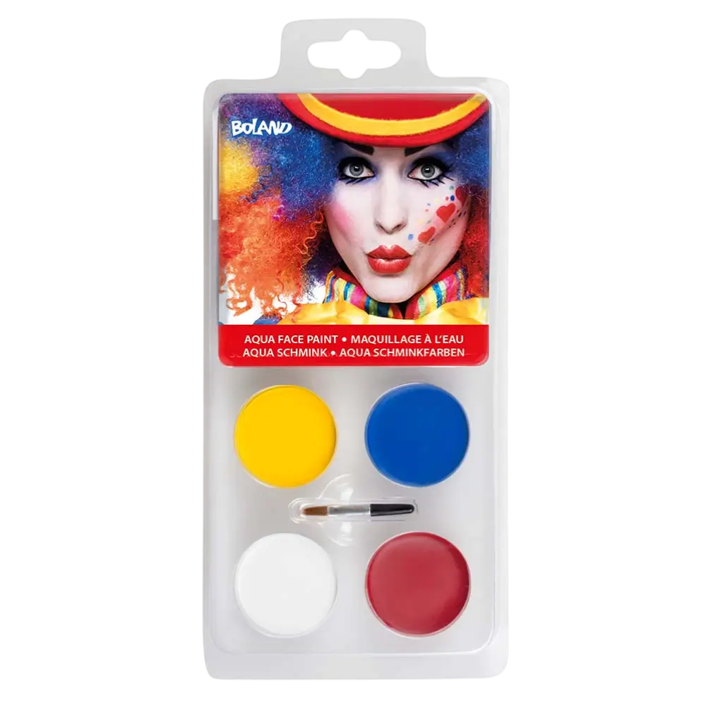 Paleta de maquillaje infantil de payaso - Maquillage Carnaval Halloween Fête
