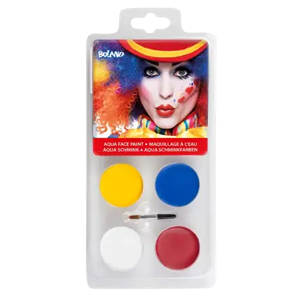 Paleta de maquillaje infantil de payaso - Maquillage Carnaval Halloween Fête