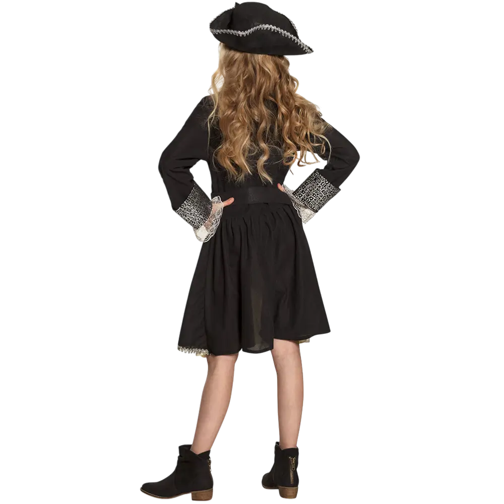 Disfraz de Pirata 4-6 años Niña - Disfraz de Aventurera de Carnaval Infantil