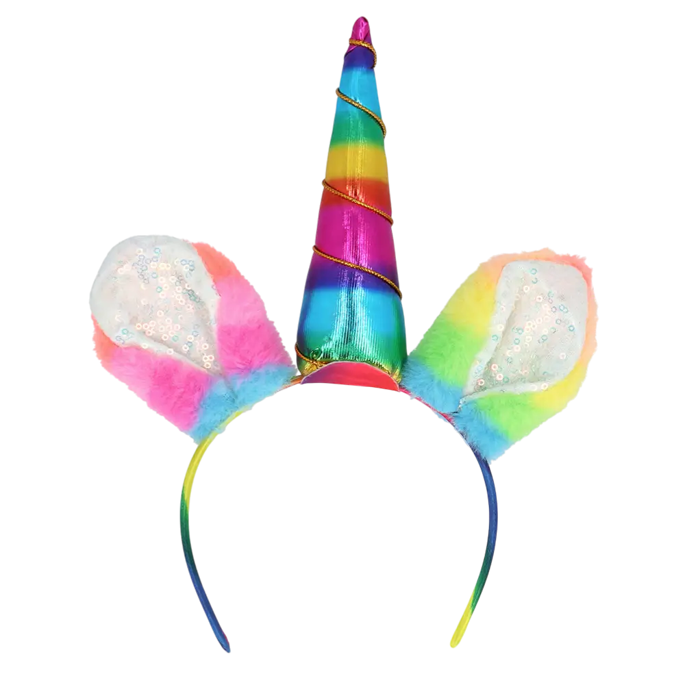 Kit Unicornio Arco Iris Infantil - Hada Fantasía Accesorios Disfraz