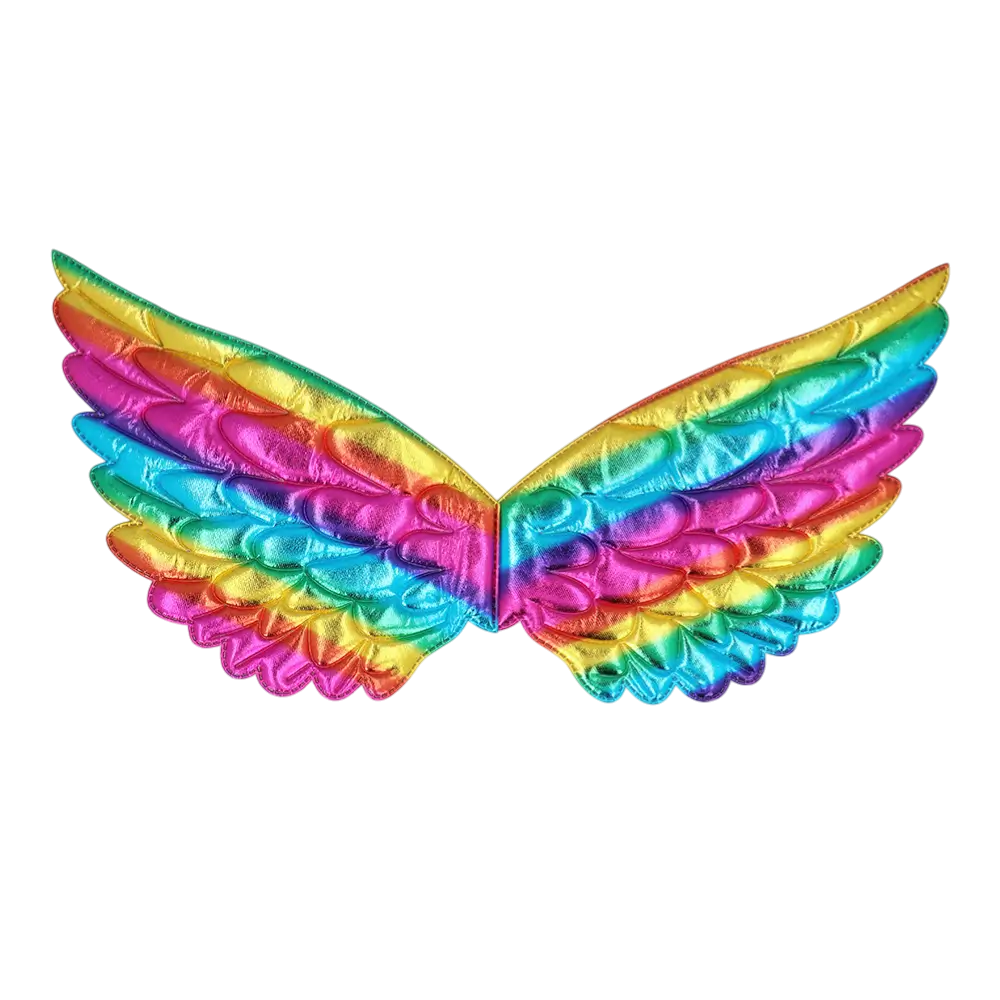 Kit Unicornio Arco Iris Infantil - Hada Fantasía Accesorios Disfraz